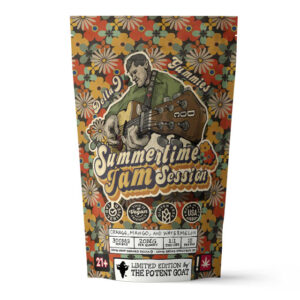 The Potent Goat Summertime Jam Session Delta 9 Gummies (10MG Delta 9 THC | 10MG CBD)